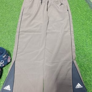 Sporty Grey Panelled Track Trouser