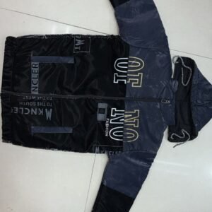 Urban Edge Color-Block Hooded Jacket